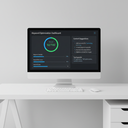 Jasper AI blog post generator with SEO mode enabled