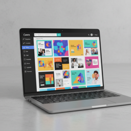 Canva Pro template library with thousands of design options