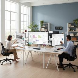 Notion team collaboration workspace with comments