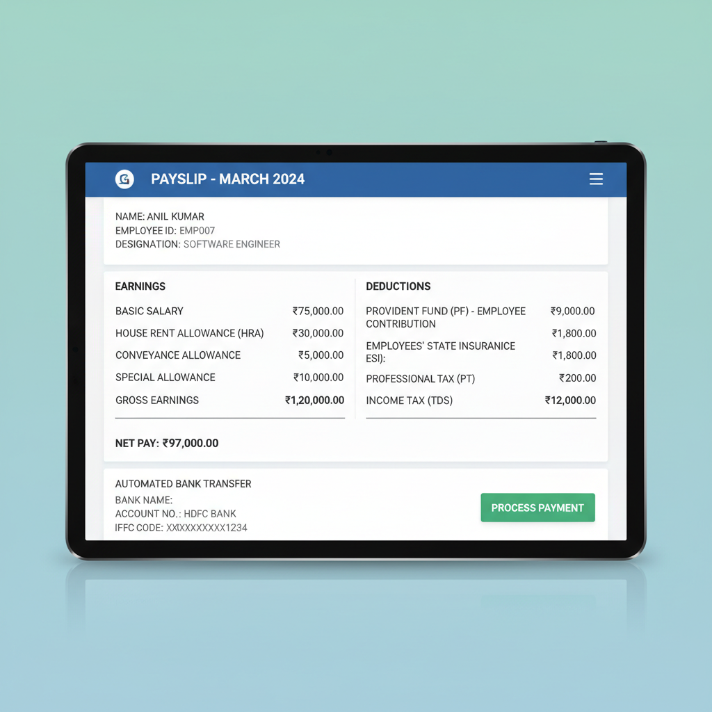ClearTax ITR filing interface showing tax calculation and deductions