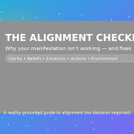 The Alignment Checklist featured image with checklist icon and vibrant gradient background