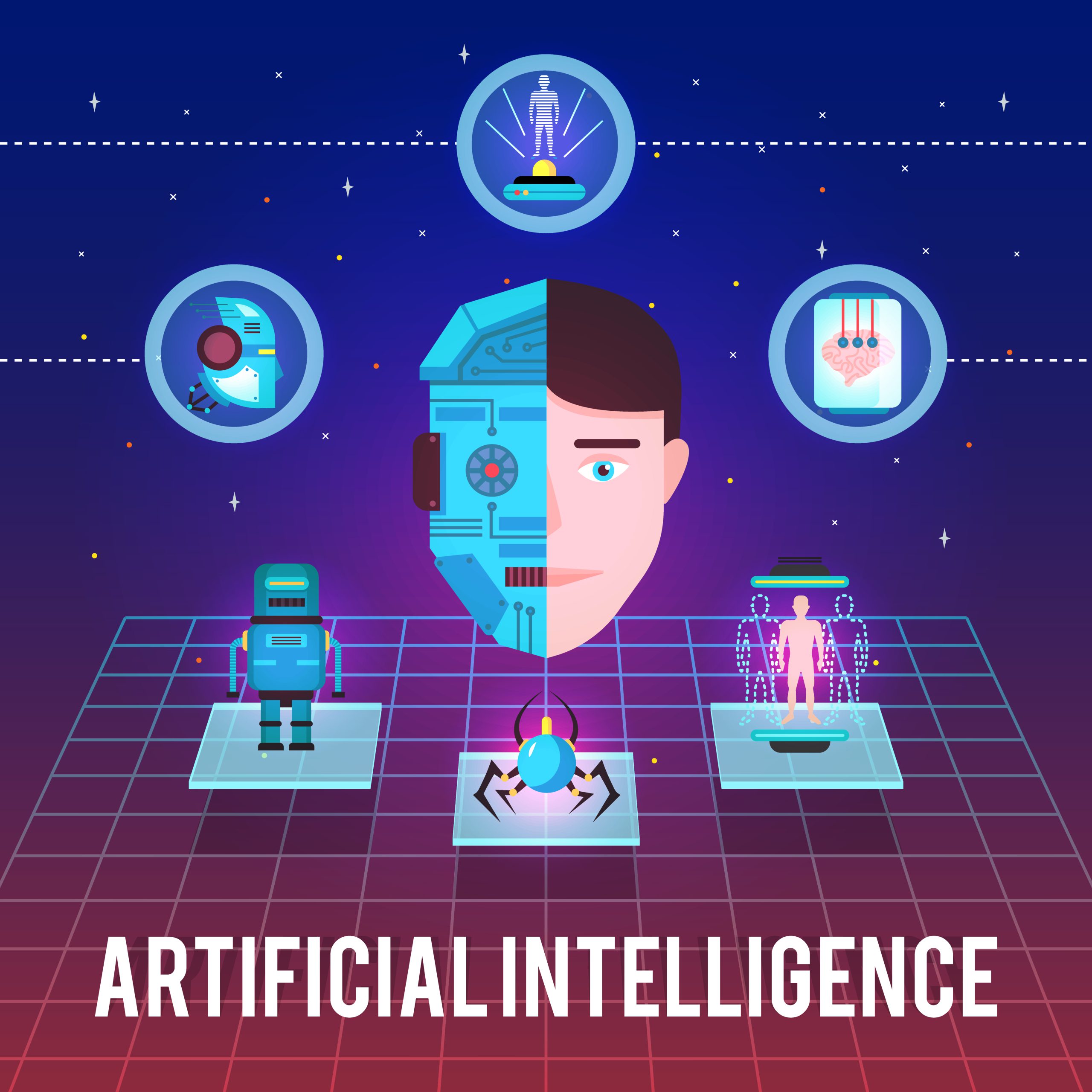 AI for Everyone (2026) featured image with abstract neural-network background and vibrant gradient