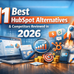 11 Best HubSpot Alternatives and Competitors Reviewed in 2026 – CRM comparison graphic