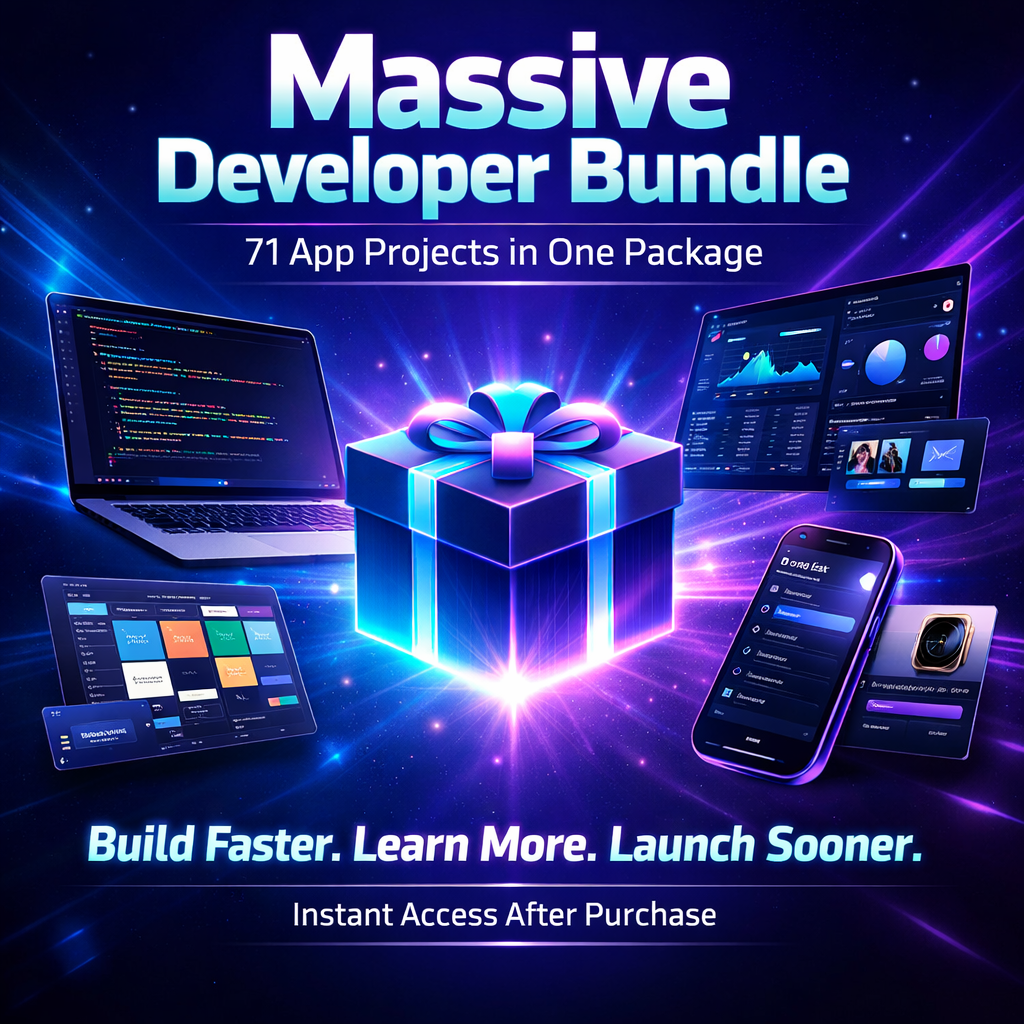 71 Major App Source Code Bundle | Android, Flutter, PHP, Laravel & React Native Projects with Admin Panels - Image 10