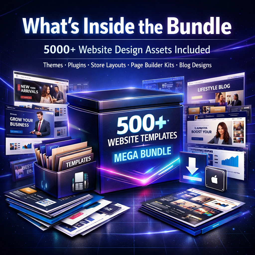 5000+ Website Themes & Templates Bundle | GPL-Compatible WordPress Themes, Plugins, Elementor Kits, eCommerce Templates and Blog Designs - Image 2