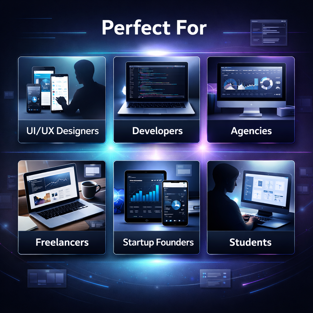 145 UI Kit Bundle Mega Pack | Figma UI Kits, Mobile App UI, Admin Dashboard, Website Templates, Ux Design Bundle - Image 3