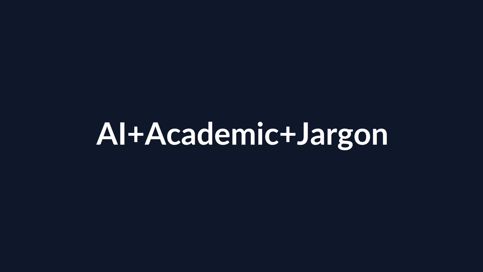 How AI Can Help You Understand Academic Jargon