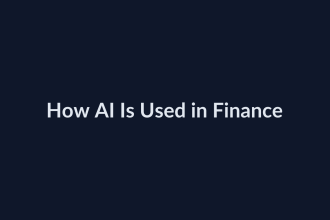 How AI Is Used in Finance
