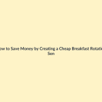 How to Save Money by Creating a Cheap Breakfast Rotation featured image