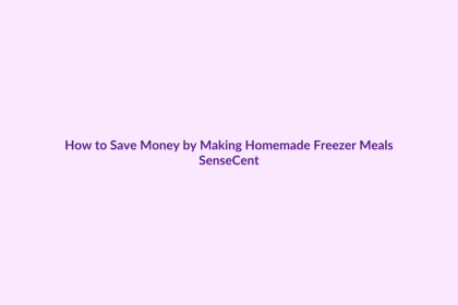 How to Save Money by Making Homemade Freezer Meals featured image