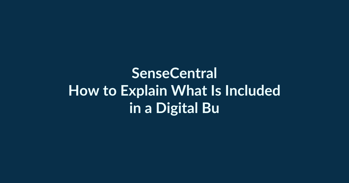 How to Explain What Is Included in a Digital Bundle | SenseCentral