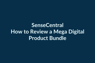 How to Review a Mega Digital Product Bundle | SenseCentral