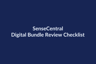 Digital Bundle Review Checklist | SenseCentral