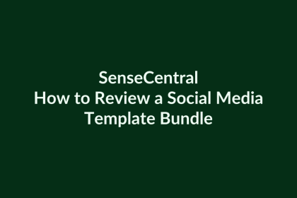 How to Review a Social Media Template Bundle | SenseCentral