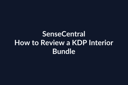 How to Review a KDP Interior Bundle | SenseCentral