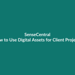 How to Use Digital Assets for Client Projects - SenseCentral guide