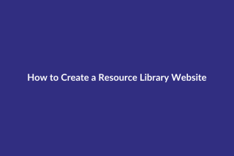 How to Create a Resource Library Website guide for digital product sellers
