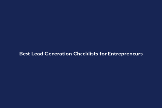 Best Lead Generation Checklists for Entrepreneurs – SenseCentral guide