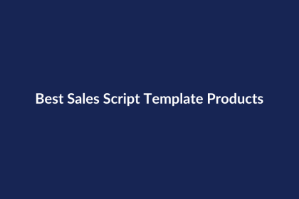 Best Sales Script Template Products – SenseCentral guide