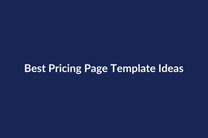 Best Pricing Page Template Ideas – SenseCentral guide