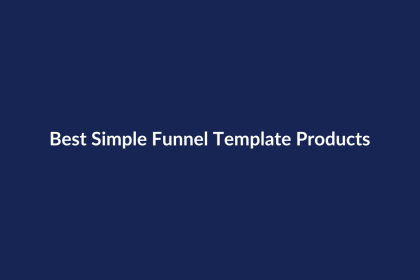 Best Simple Funnel Template Products – SenseCentral guide