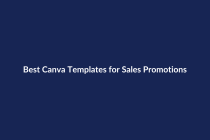 Best Canva Templates for Sales Promotions – SenseCentral guide