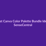 Best Canva Color Palette Bundle Ideas - SenseCentral featured image