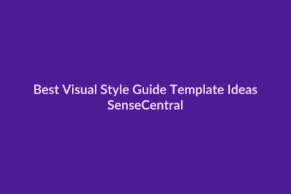 Best Visual Style Guide Template Ideas - SenseCentral featured image