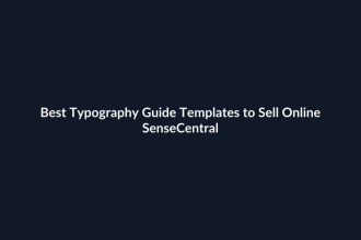 Best Typography Guide Templates to Sell Online - SenseCentral featured image