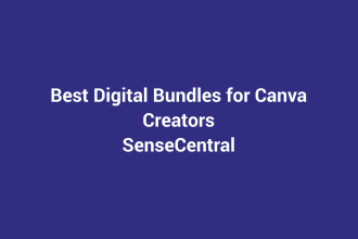 Best Digital Bundles for Canva Creators featured image for SenseCentral