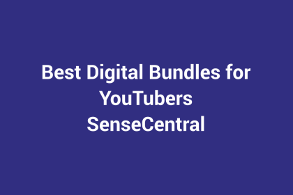 Best Digital Bundles for YouTubers featured image for SenseCentral
