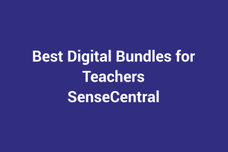 Best Digital Bundles for Teachers featured image for SenseCentral