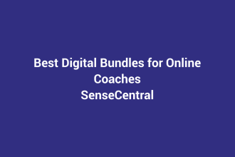 Best Digital Bundles for Online Coaches featured image for SenseCentral