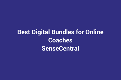 Best Digital Bundles for Online Coaches featured image for SenseCentral