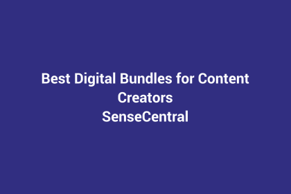 Best Digital Bundles for Content Creators featured image for SenseCentral