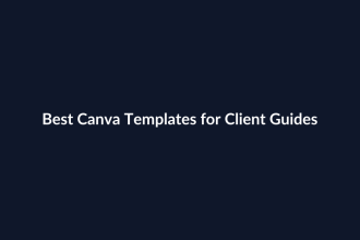 Best Canva Templates for Client Guides featured image