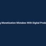 Blog Monetization Mistakes With Digital Products