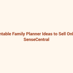 Printable Family Planner Ideas to Sell Online featured image