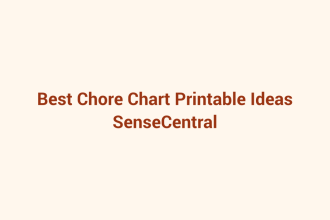 Best Chore Chart Printable Ideas featured image