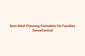 Best Meal Planning Printables for Families featured image