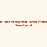 Best Home Management Planner Printables featured image