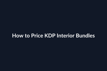 How to Price KDP Interior Bundles guide by SenseCentral