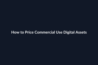 How to Price Commercial Use Digital Assets guide by SenseCentral