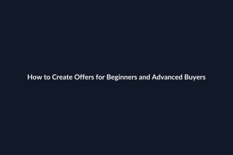 How to Create Offers for Beginners and Advanced Buyers guide by SenseCentral