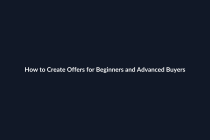 How to Create Offers for Beginners and Advanced Buyers guide by SenseCentral