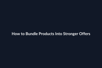 How to Bundle Products Into Stronger Offers guide by SenseCentral